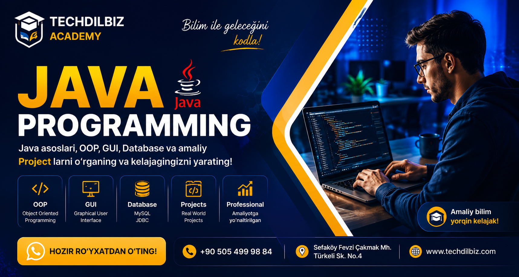 Java Programming كۇرسى